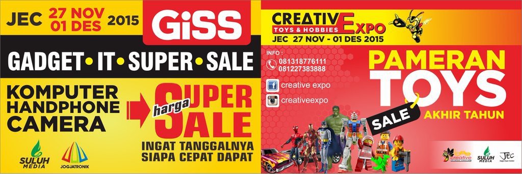 Pameran Gadget IT Show & Sale (GISS) JEC